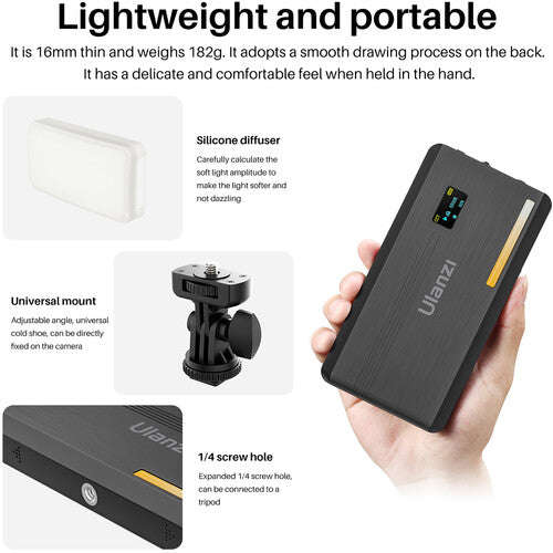 Ulanzi Vijim VL200 RGB LED Video Light