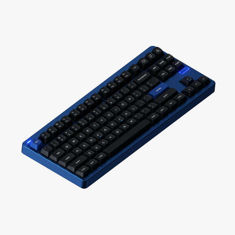 NuPhy Gem80 Barebones Wireless Custom Mechanical Keyboard Mystic Indigo