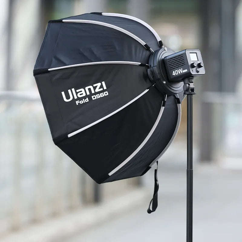 Ulanzi 40cm / 60cm Quick Release Octagonal Softbox with Mini Bowens Mount