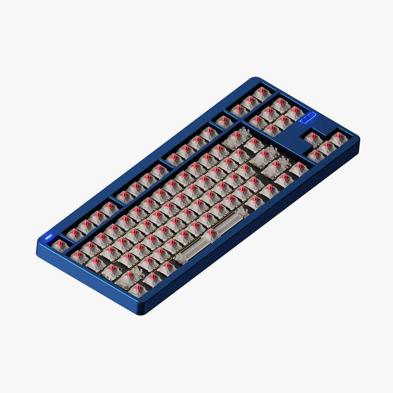 NuPhy Gem80 Barebones Wireless Custom Mechanical Keyboard Mystic Indigo