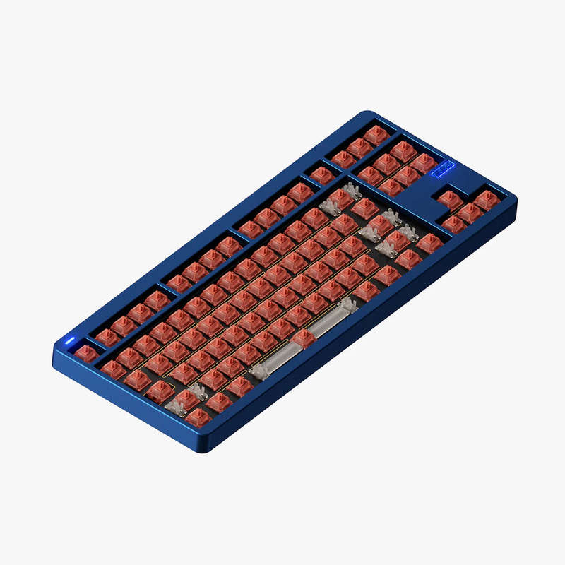 NuPhy Gem80 Barebones Wireless Custom Mechanical Keyboard Mystic Indigo