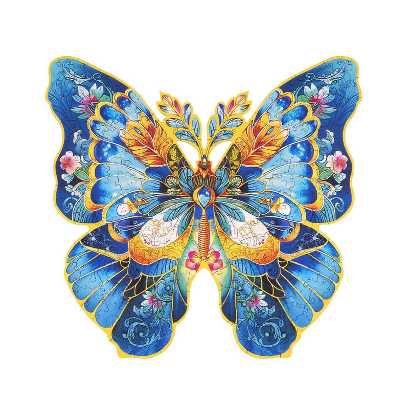 Robotime Morpho Helena Wooden Jigsaw Puzzle