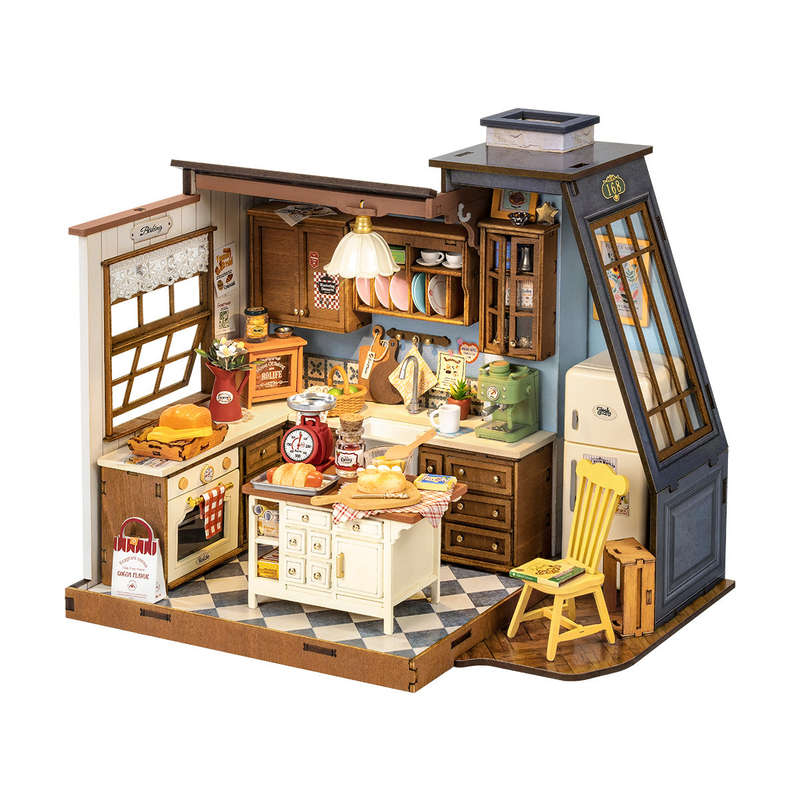 Robotime Baking Kitchen DIY 3D Miniature House