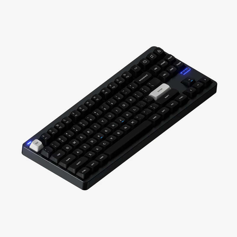 NuPhy Gem80 Barebones Wireless Custom Mechanical Keyboard Obsidian Black