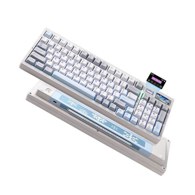 YUNZII IF99 QMK/VIA Full Size LCD Mechanical Gaming Keyboard