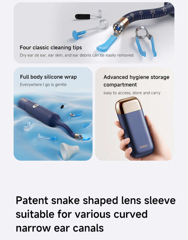 Bebird EarSight Plus Ear Cleaning Wax Removal Tool Kit With Camera