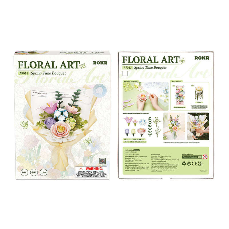 Robotime Spring Time Bouquet DIY 3D Puzzle