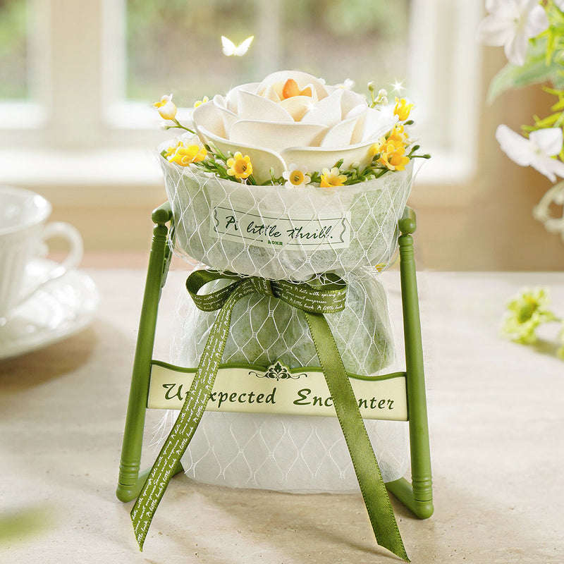Robotime White Camellia DIY 3D Puzzle