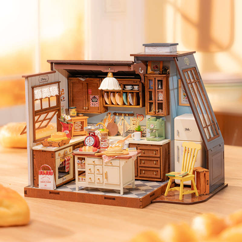 Robotime Baking Kitchen DIY 3D Miniature House