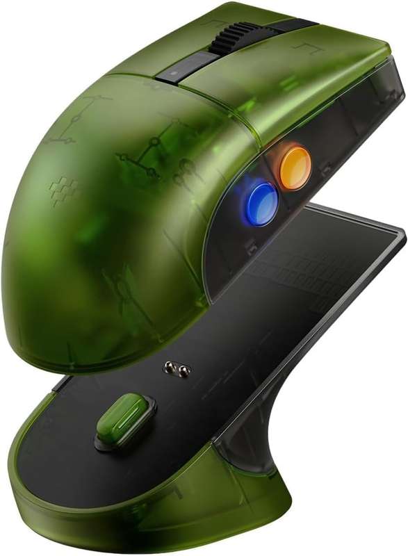 8BitDo Retro R8 Mouse - Xbox Edition Wired or Wireless Connection