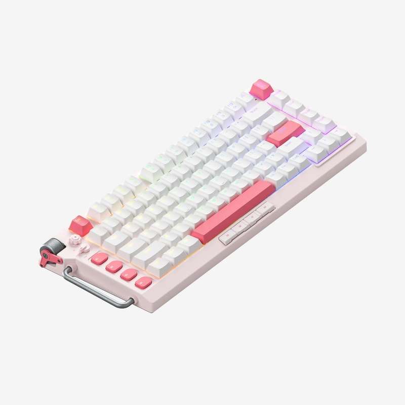 NuPhy Field75 Shine-Through PC Keycaps Gravity