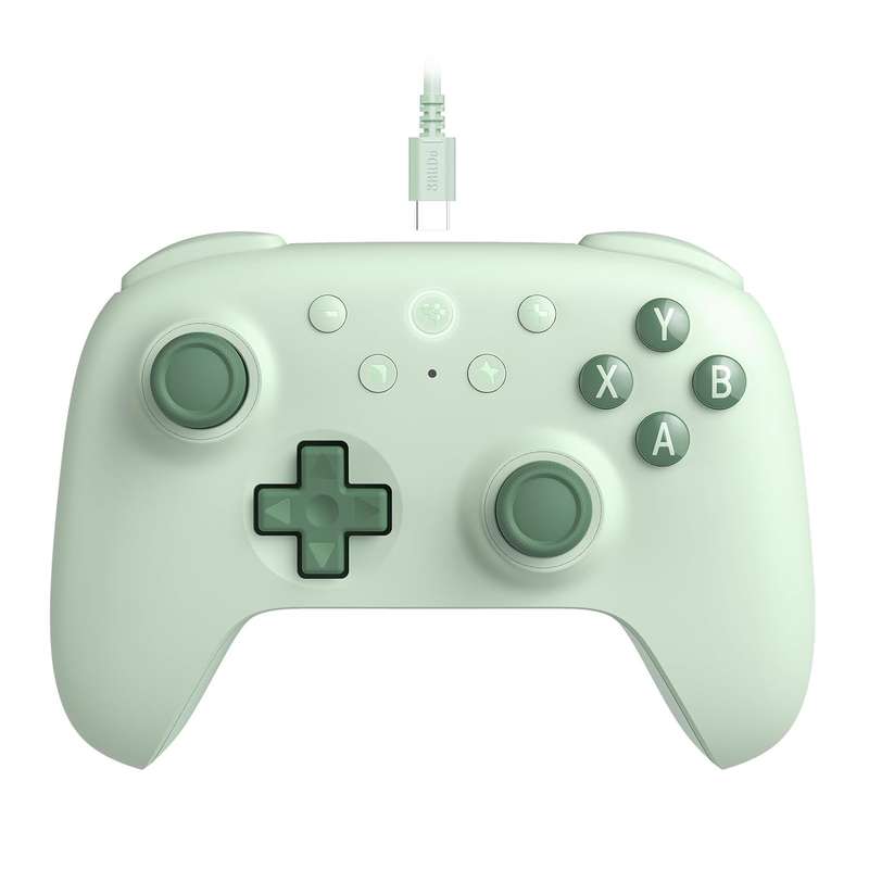 8BitDo Ultimate 2C Wired Controller For Windows and Android Green