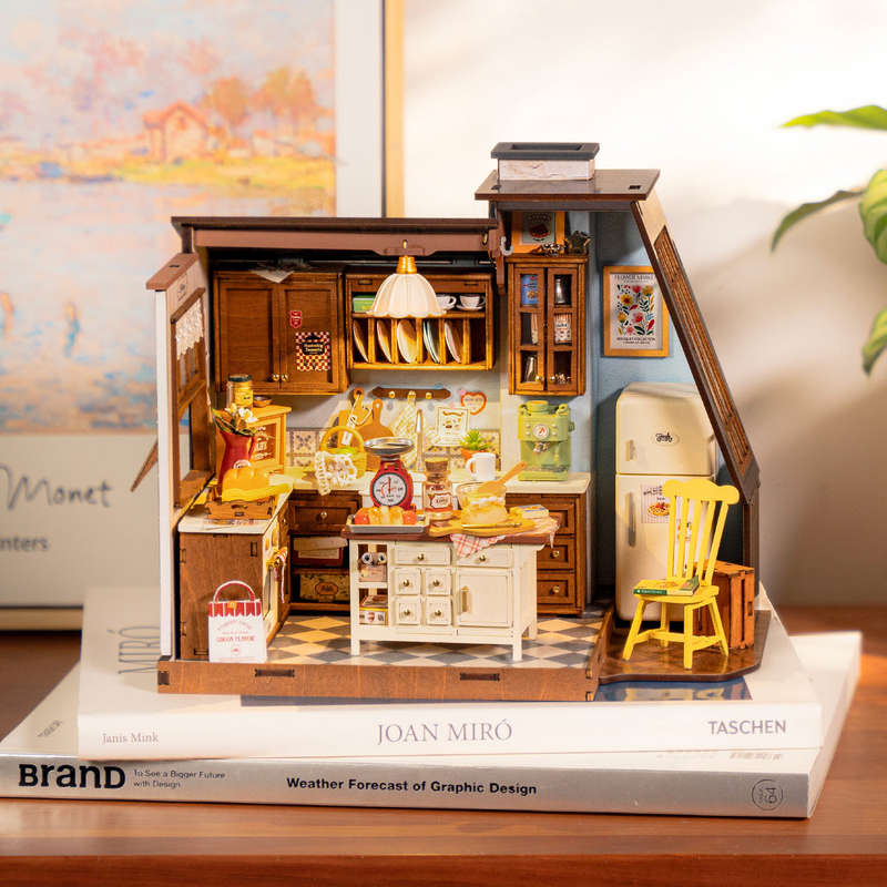 Robotime Baking Kitchen DIY 3D Miniature House