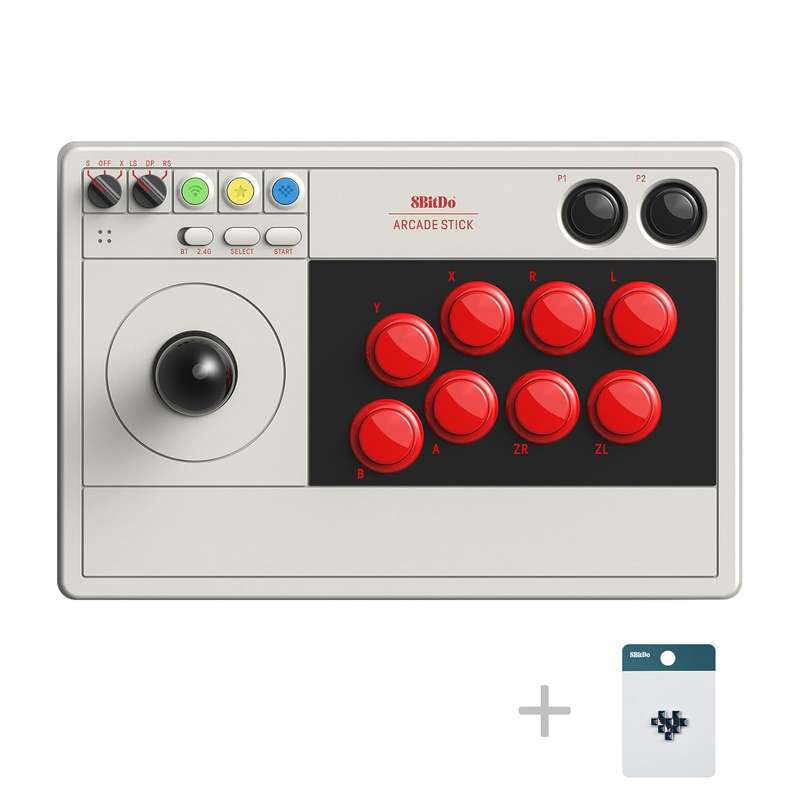 8Bitdo Retro Arcade Stick for Nintendo Switch & Windows