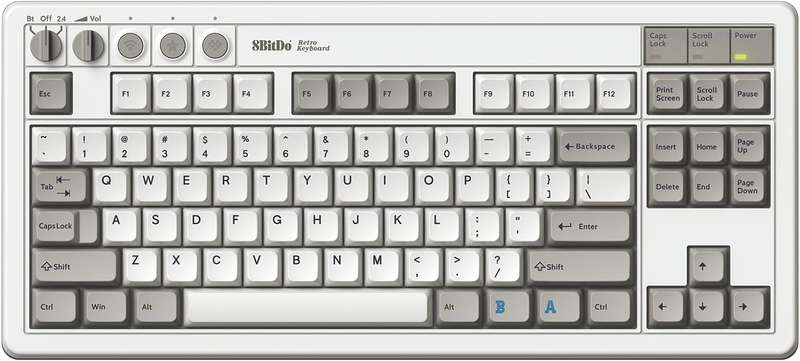 8BitDo Retro Mechanical Keyboard - M Edition