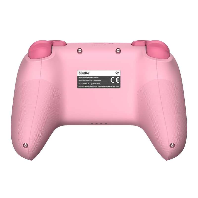 8BitDo Ultimate 2C Bluetooth Controller With Hall Effect For Nintendo Switch & Switch 2 Pink