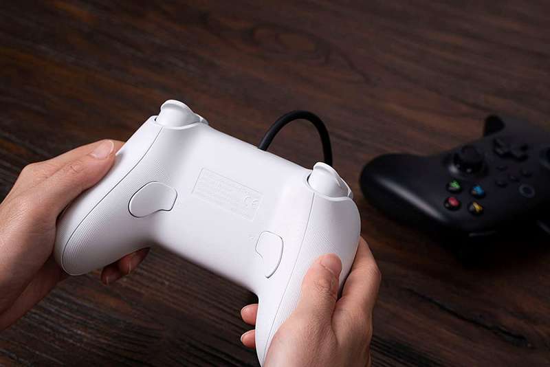8BitDo Ultimate Wired Controller Windows, Steam Deck, & Raspberry Pi White