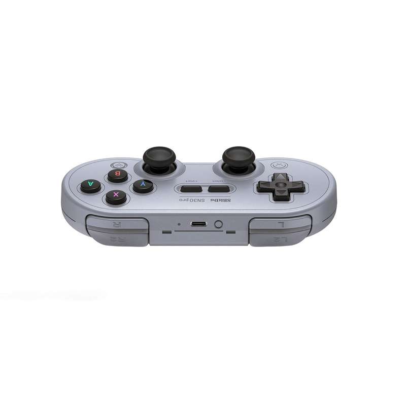 8BitDo SN30 Pro Bluetooth Controller Hall Effect Joystick Gray
