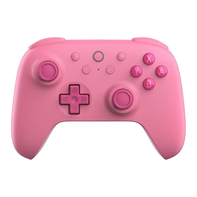8BitDo Ultimate 2C Bluetooth Controller With Hall Effect For Nintendo Switch & Switch 2 Pink