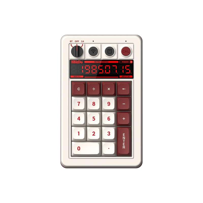 8BitDo Retro 18 Mechanical Numpad Fami Edition