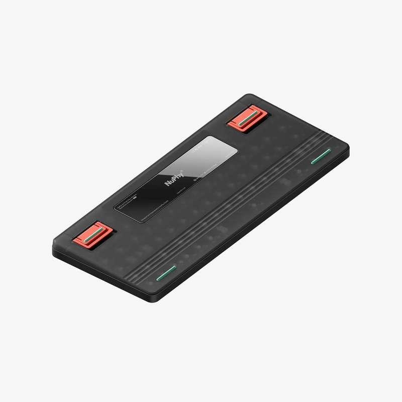 NuPhy Air75 V2 Low-Profile Cowberry Switches Mechanical Keyboard Basalt Black