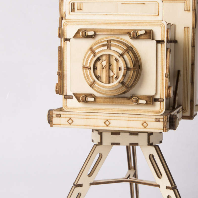 Robotime Vintage Camera 3D Wooden Puzzle