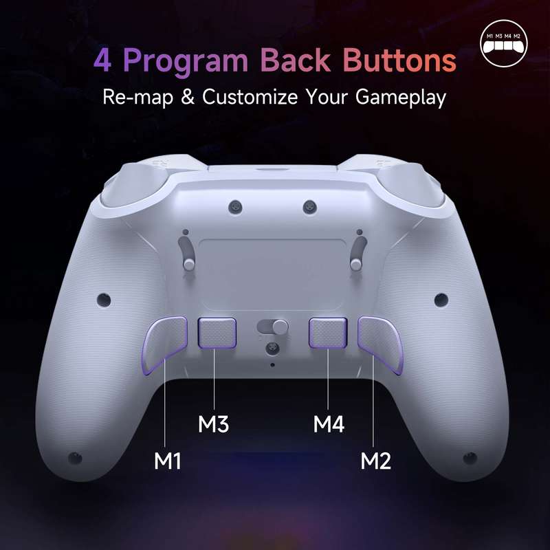 EasySMX X20 Hall Effect Gaming Controller For PC / Steam / Nintendo Switch