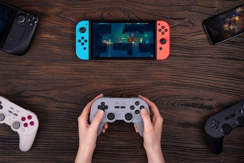 8BitDo Pro 2 Bluetooth Controller Hall Effect Nintendo Switch/Switch 2, PC, Android