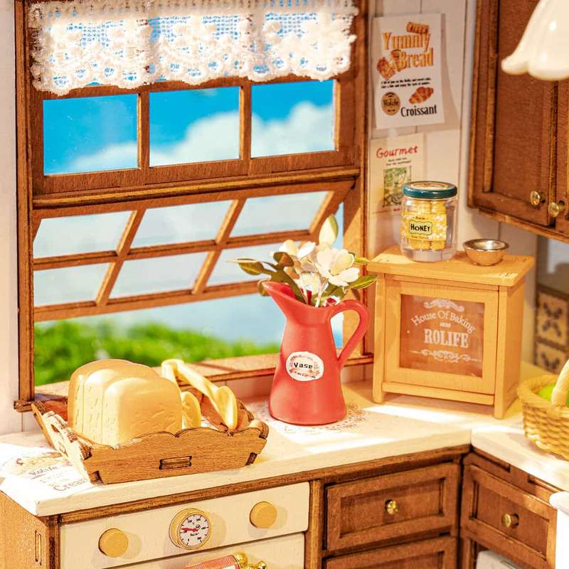 Robotime Baking Kitchen DIY 3D Miniature House
