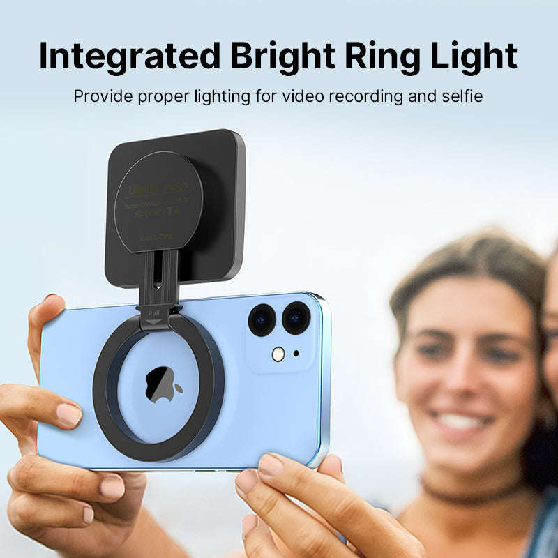 Ulanzi LT010 Magnetic Magsafe Video Light For Vlogging & Selfies Black