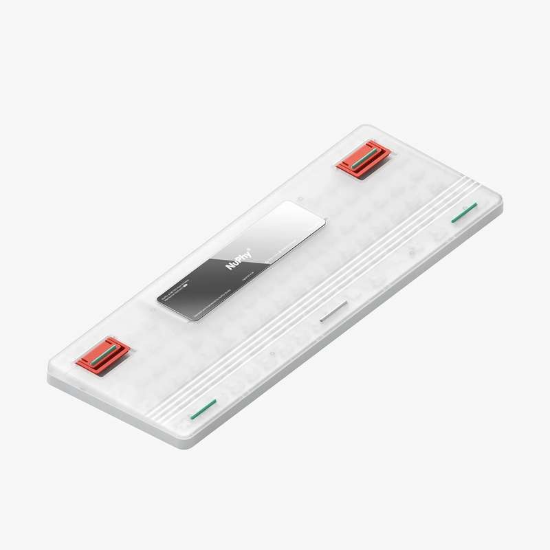 NuPhy Air96 V2 Low-Profile Cowberry Switches Mechanical Keyboard Ionic White