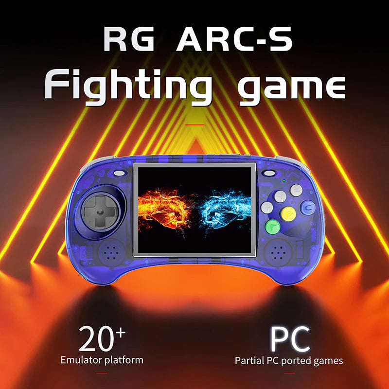 Anbernic RG ARC-S Retro Handheld Emulator Console Linux System 4.0 inch IPS Blue