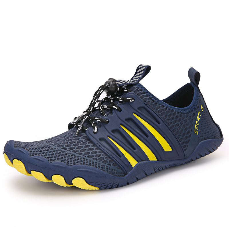 UK 8 Unisex Aqua Soles Water Shoes Beach Shoes Blue