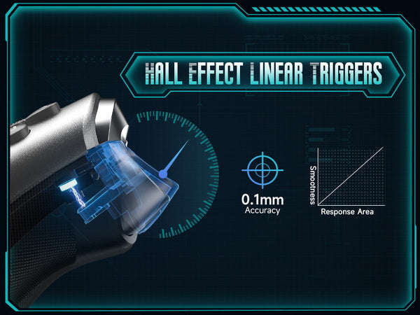 EasySMX X10 Hall Effect Gaming Controller For PC / Steam / Nintendo Switch