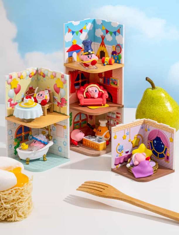 Kirby Wonder Room Series Figurine Collectables - Complete Set Of 6