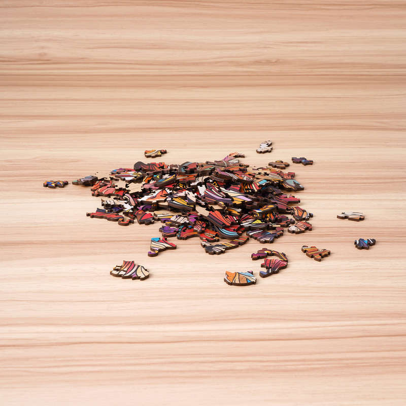 Robotime Cat King Wooden Jigsaw Puzzle