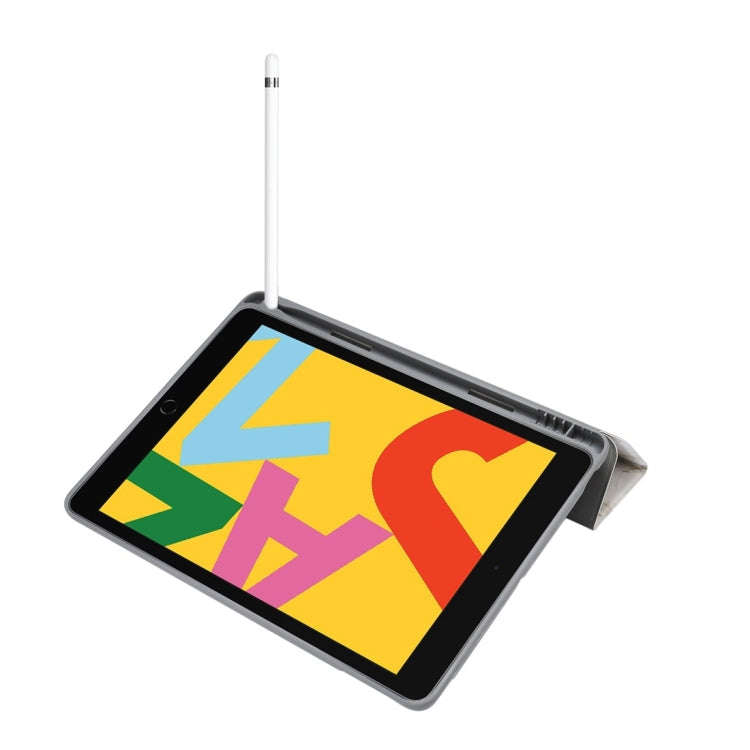 Marble Flip Cover with Stand & Pen Holder for Apple iPad Mini 6 2021