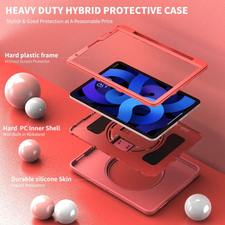 Rugged Shockproof Cover With Stand iPad Air 10.9 inch 2020 Coral