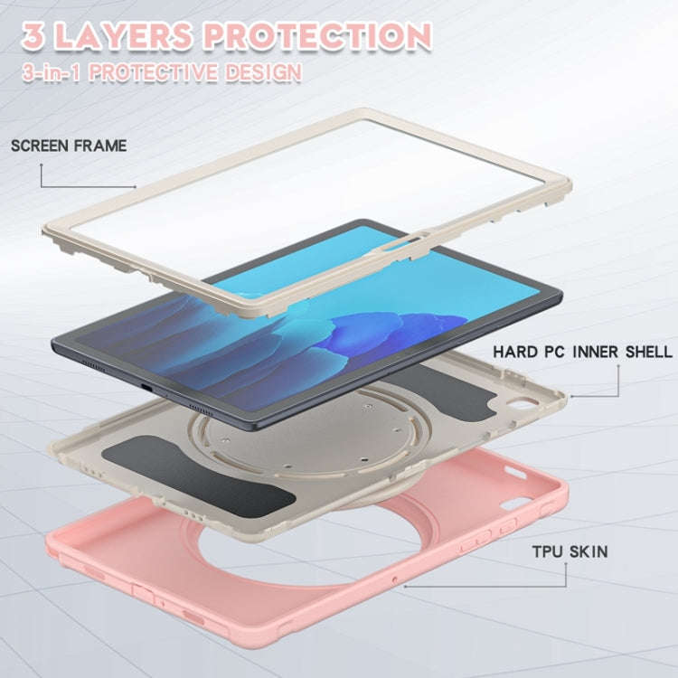 Shockproof Cover Case 2020 Galaxy Tab A7 10.4 inch T500 Pink