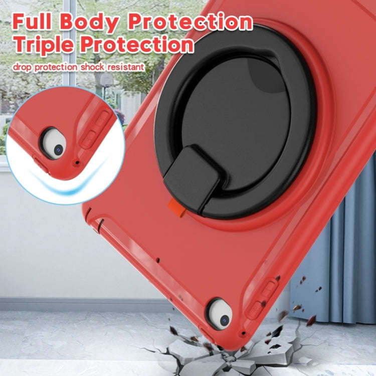 Shockproof Cover With Stand & Hand & Shoulder Strap iPad Mini 5 & Mini 4 Red