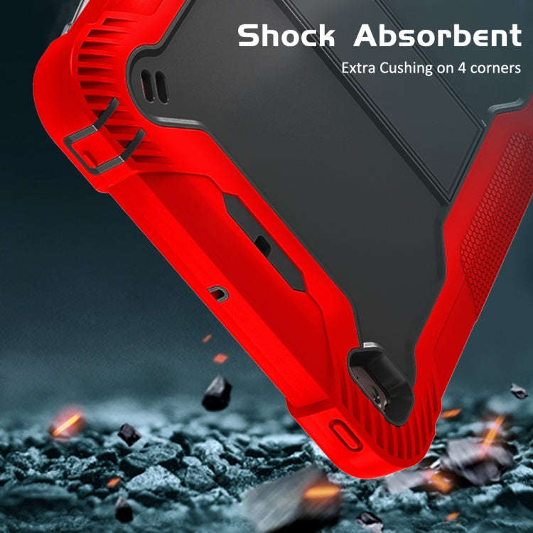 Rugged Shockproof Cover With Stand For iPad Mini 4 & Mini 5 Red