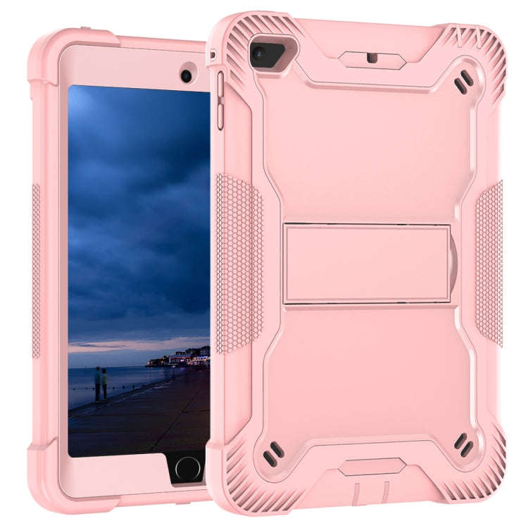 Rugged Shockproof Cover With Stand For iPad Mini 4 & Mini 5 Pink
