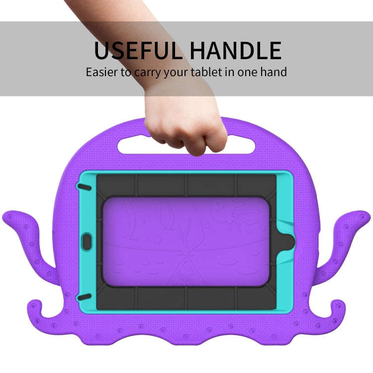 Kids Shockproof Cover For iPad 9.7 2017 / 2018 / Air 1 / Air 2 / Pro 1st Gen Purple