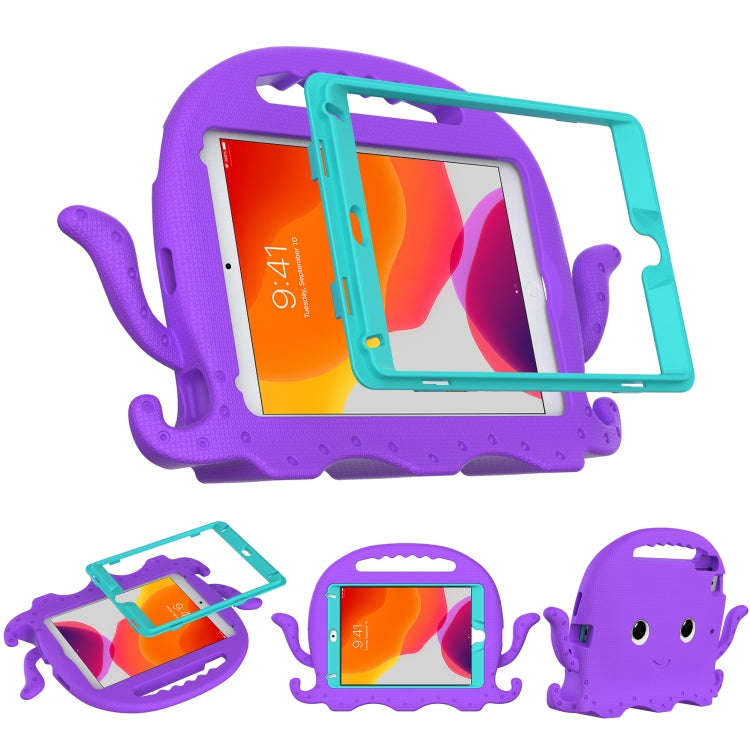 Kids Shockproof Cover For iPad 9.7 2017 / 2018 / Air 1 / Air 2 / Pro 1st Gen Purple