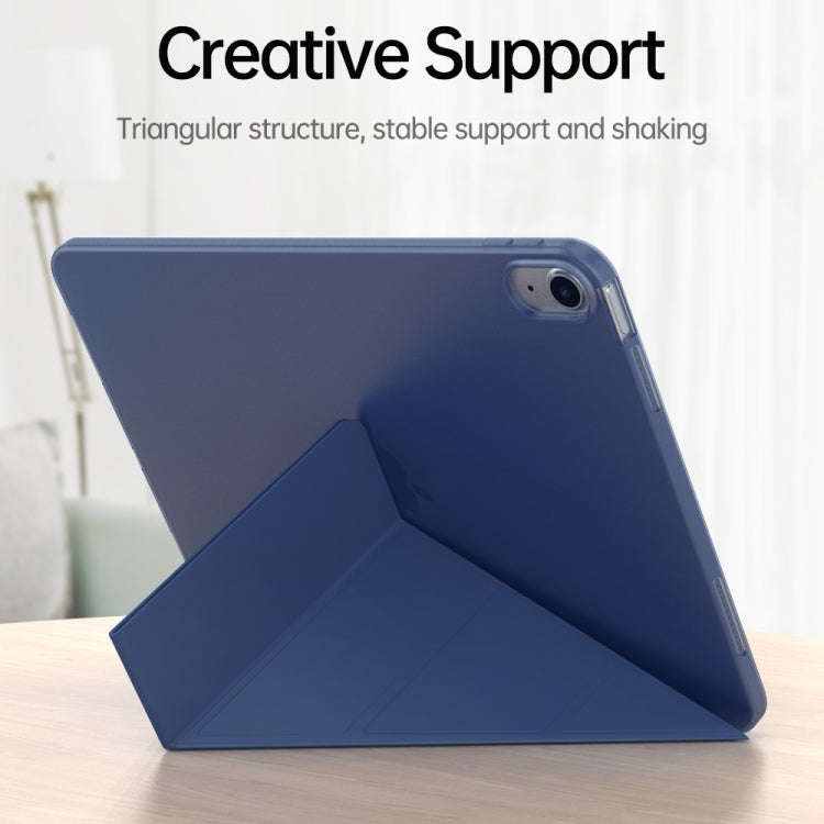 Apple iPad 10th Gen 2022 10.9 inch Origami Flip Cover & Stand With Pen Holder Red