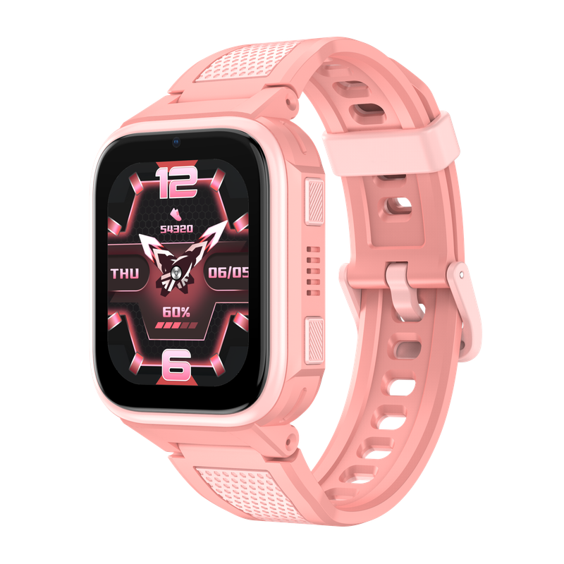 LAGENIO K10 Kids Phone Smart Watch & GPS Tracker With Parental Control App Pink