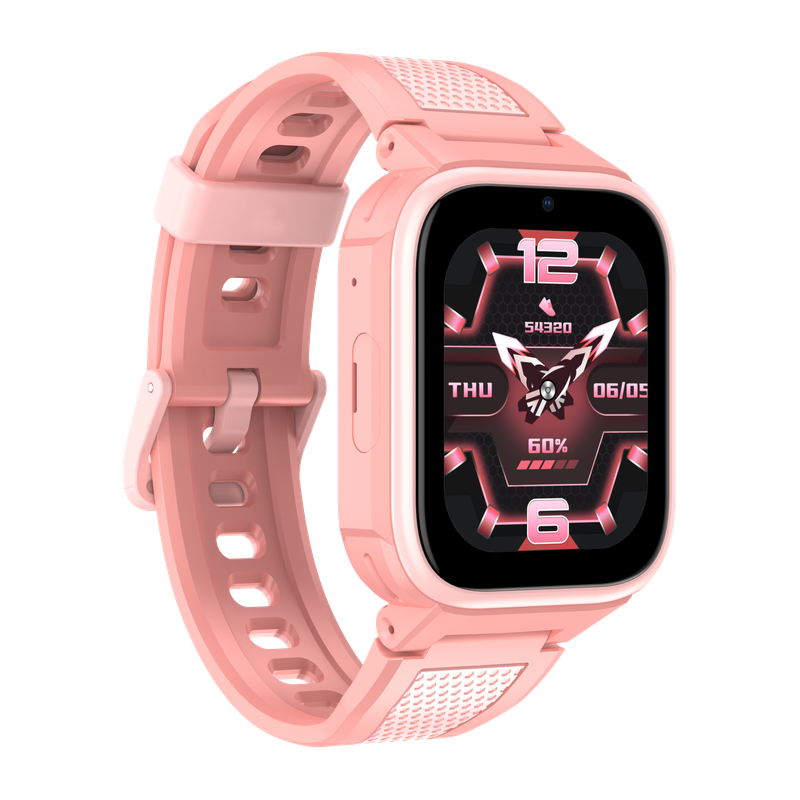 LAGENIO K10 Kids Phone Smart Watch & GPS Tracker With Parental Control App Pink