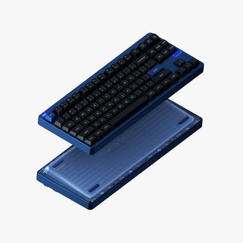 NuPhy Gem80 Barebones Wireless Custom Mechanical Keyboard Mystic Indigo