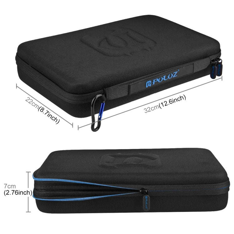 Portable Travel EVA Storage Case for GoPro 10 / 9 / 8 / SJCAM SJ8 / DJI Action 2