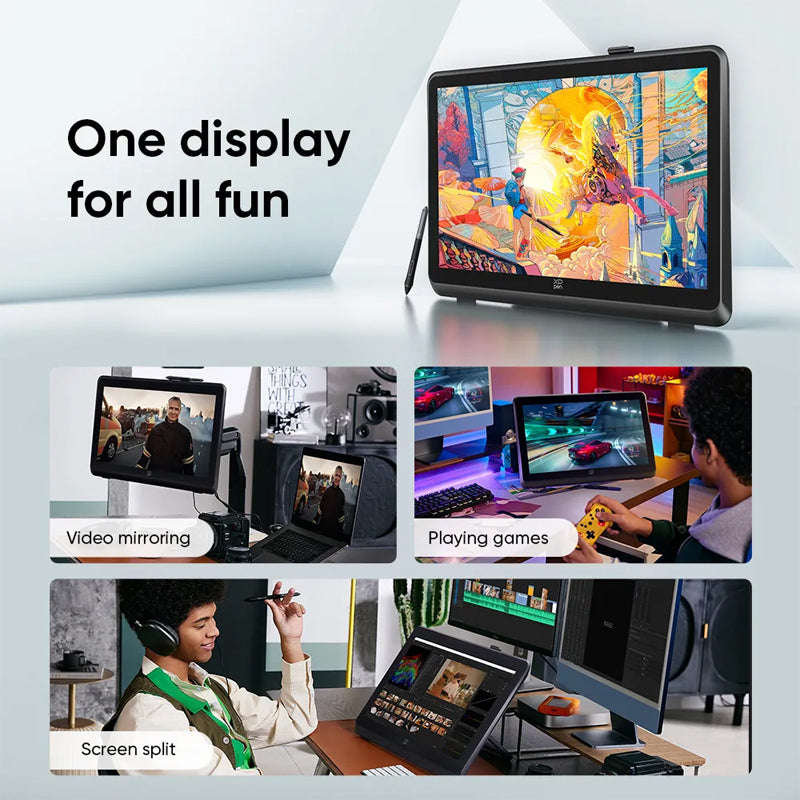 XPPen Artist 22 Plus Graphics Drawing Tablet With Stylus